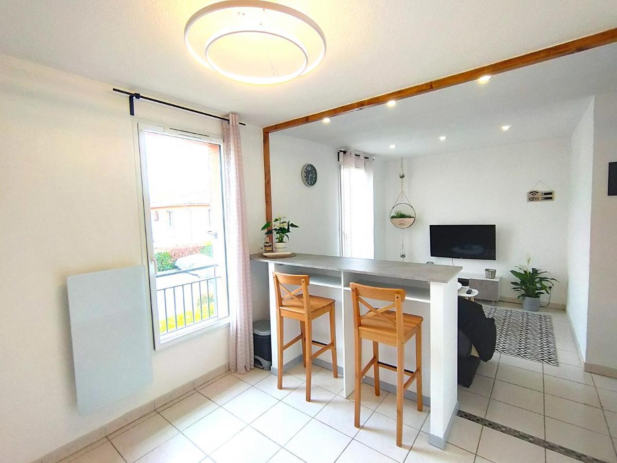 Le Cosy Eurocentre ► Terrasse ► Parking ► Wifi ► 24/24 Leilighet Castelnau-dʼEstrétefonds Eksteriør bilde